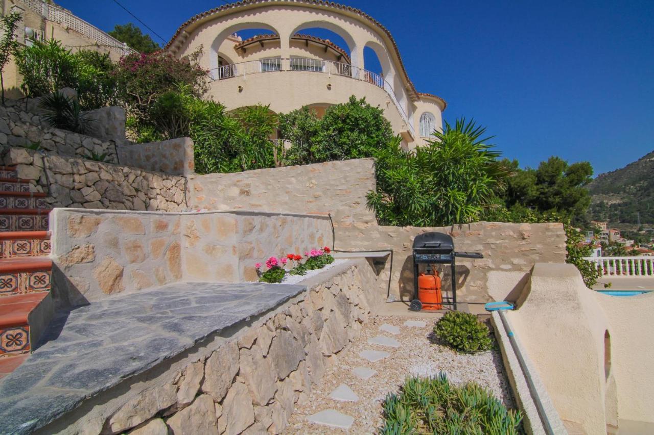 Villa Con Piscina Y Vistas Al Mar - Mar 27 H Calpe Exterior photo